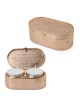 Travel Shabbat Candlesticks with Ornate Floral Design